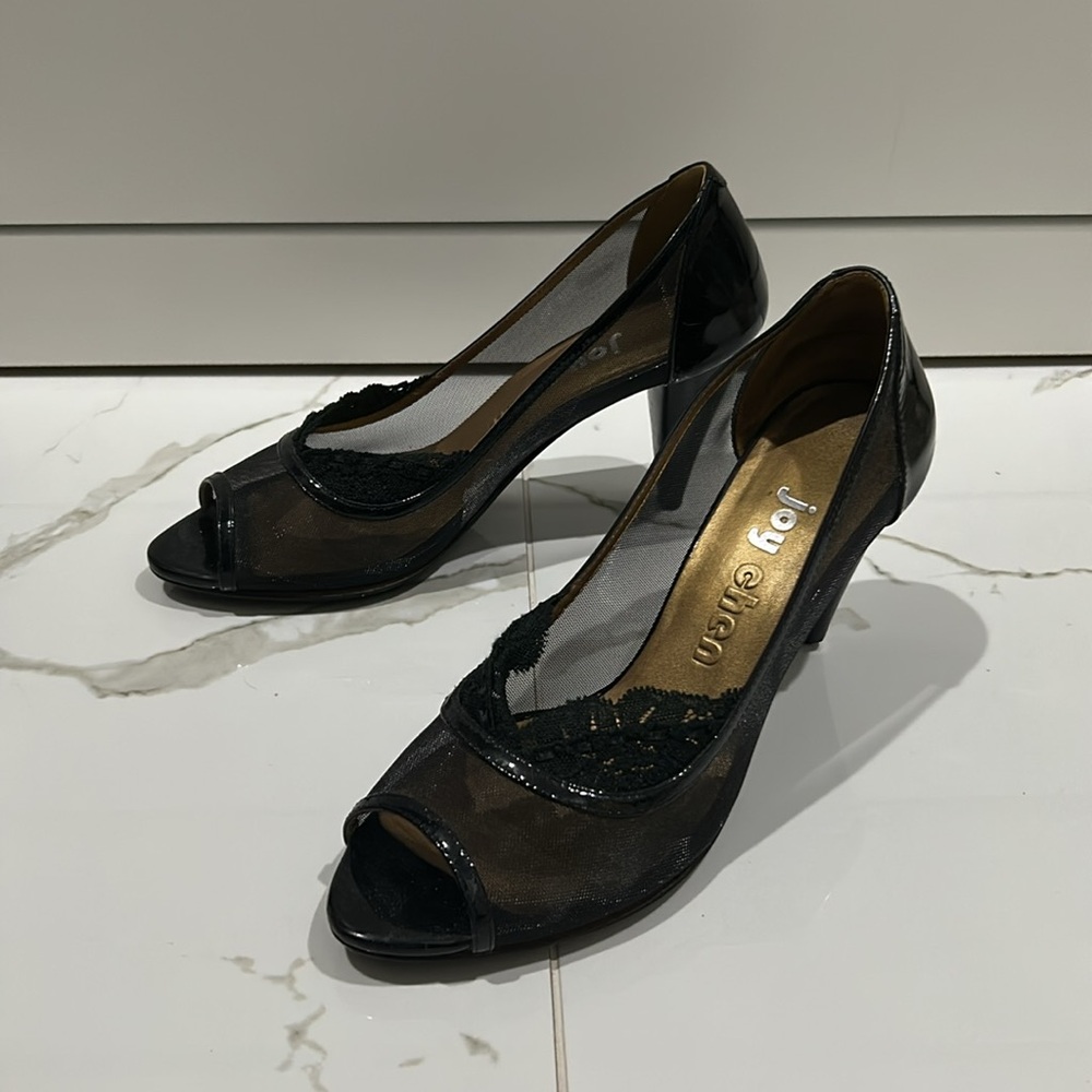 Joy Chen gorgeous black heels